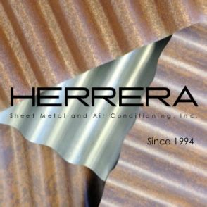 herrera sheet metal|Herrera Sheet Metal and Air Conditioning, Inc..